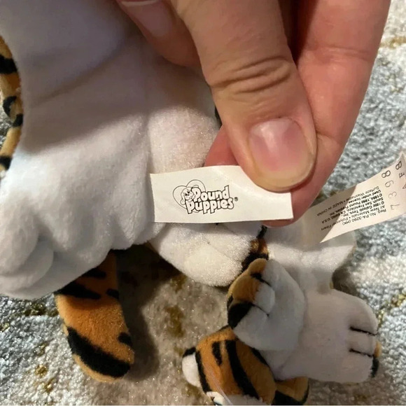 90's Galoob Pound Jungle TIGER & 2 CUBS FAMILY SET 3pc PLUSH Stuffed EUC - Picture 5 of 8